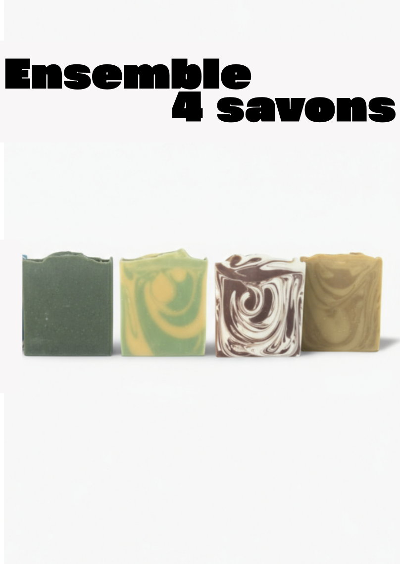 ensemble 4 savons