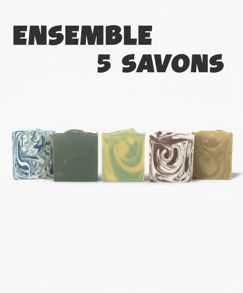 ensemble 5 savons